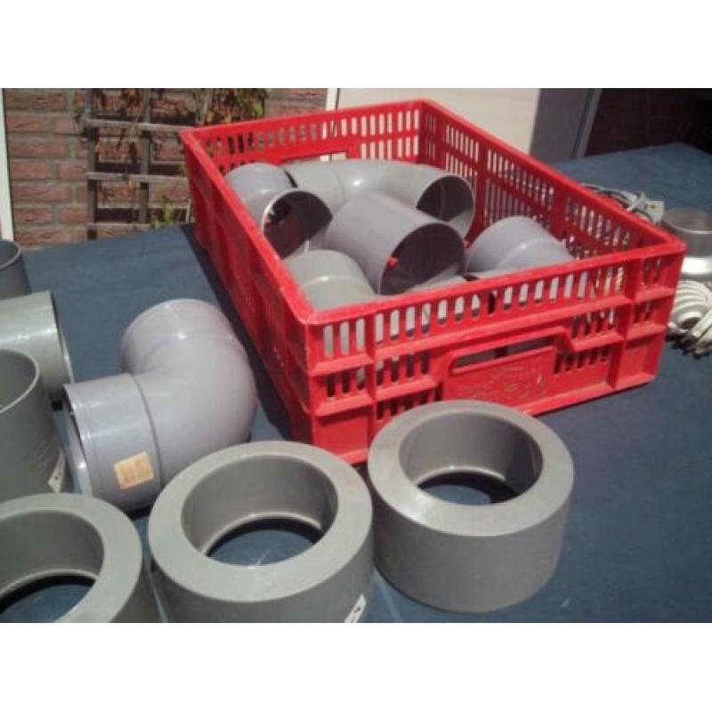 2 kratten pvc materiaal