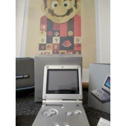 GameBoy Advance SP Console | Silver