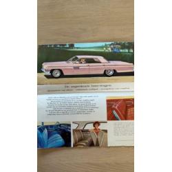NL folder Oldsmobile 98 - Super 88 - Cutlass - F-85 - 1962)