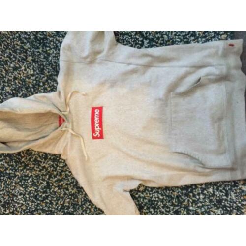 Supreme Box Logo Hooded sweatshirt FW16 - Grey