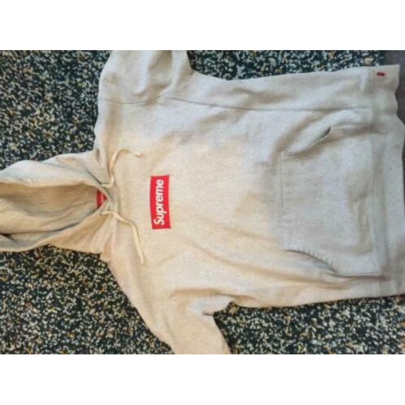 Supreme Box Logo Hooded sweatshirt FW16 - Grey