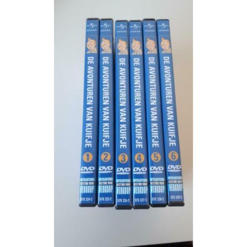 Kuifje serie films 1 tot en met 6