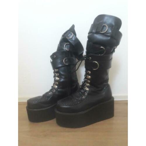 Demonia creeper laarzen Gothic Emo Punk mt 39