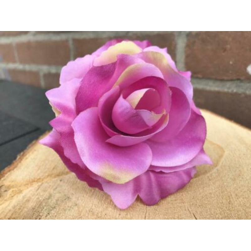 Partij nepbloemen knutselen decoratie kunstbloemen rozen