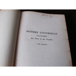 Histoire Universelle illustrée des Pays et des peuples