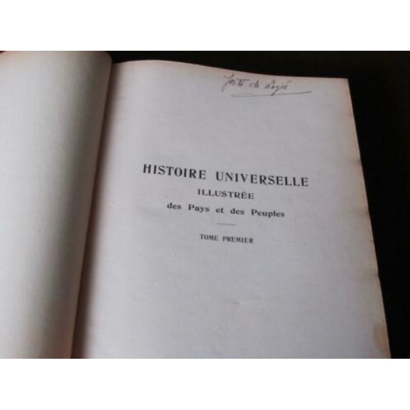Histoire Universelle illustrée des Pays et des peuples