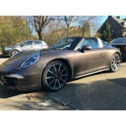 Porsche 911 Targa 4S unieke kleurcombinatie - als nieuw