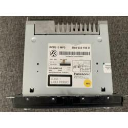 VW RCD210 Radio, CD MP3 NIEUWSTAAT ORIGINEEL