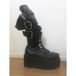 Demonia creeper laarzen Gothic Emo Punk mt 39