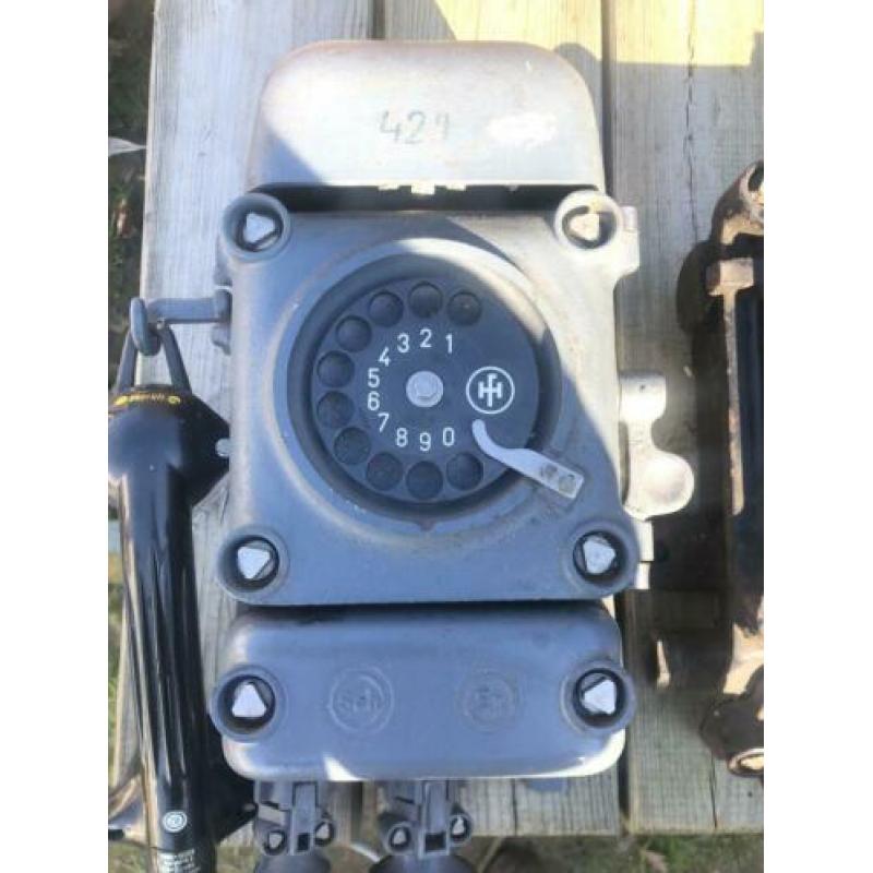 Funke huster bunkertelefoon jaren 50