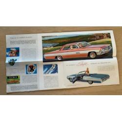 NL folder Oldsmobile 98 - Super 88 - Cutlass - F-85 - 1962)
