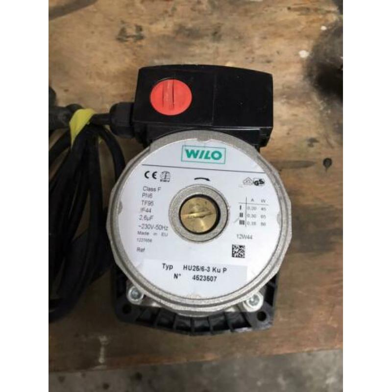 Wilo verwarming pomp 230 volt