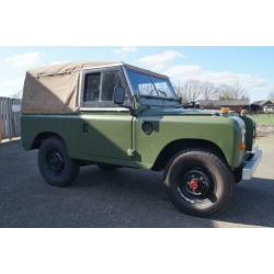 Land Rover Serie 3 Soft Top Land Rover Serie 3 Wegenbelastin