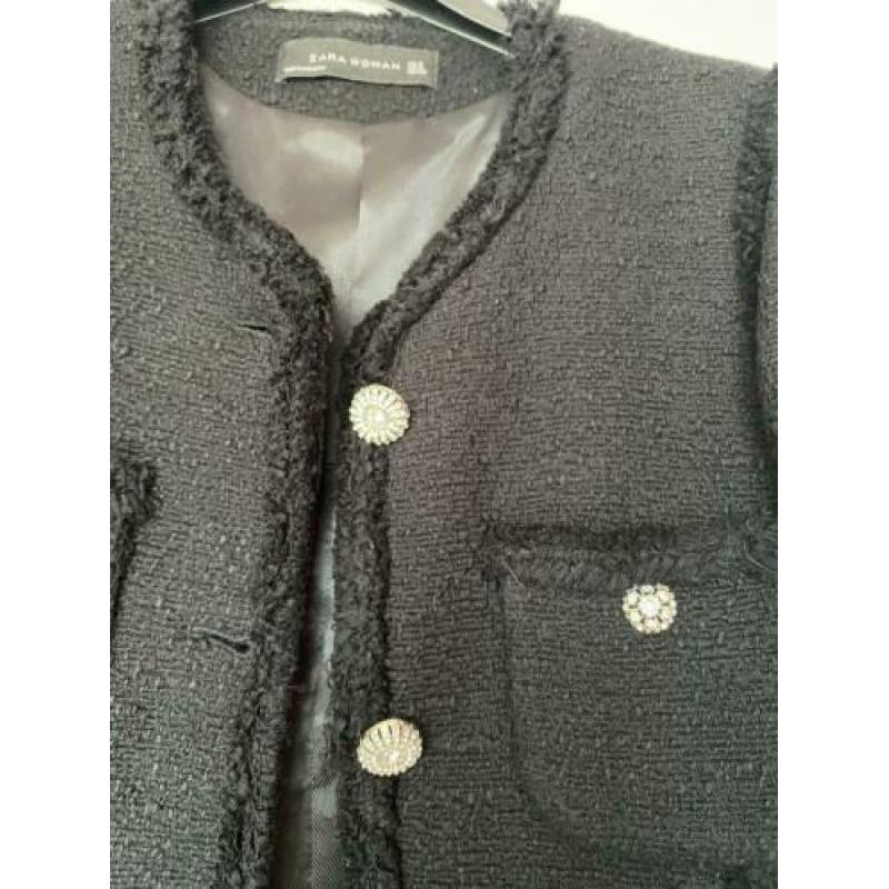 Diverse blazers, jasjes, mantels in maten xs, s