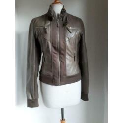 Arma leren bikerjasje lever mt 36 Charlotte Nouvelle