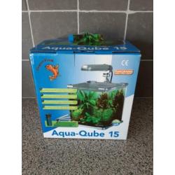 15 liter aquarium zo goed als nieuw