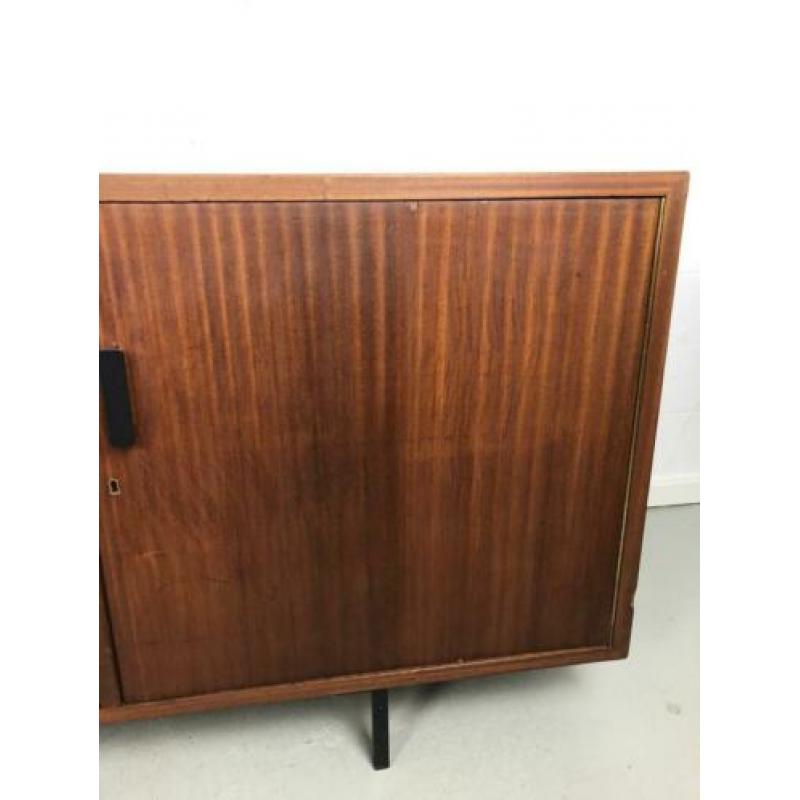 Deens vintage teak lowboard dressoir, jaren 60