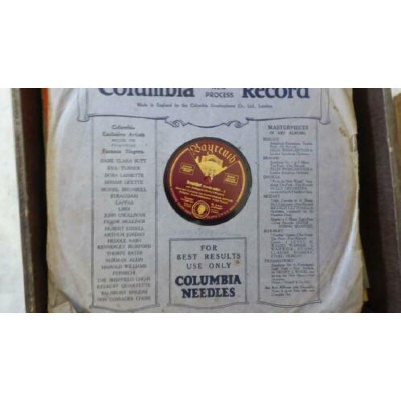 slingergrammofoon ULTRAPHONE, 32 platen