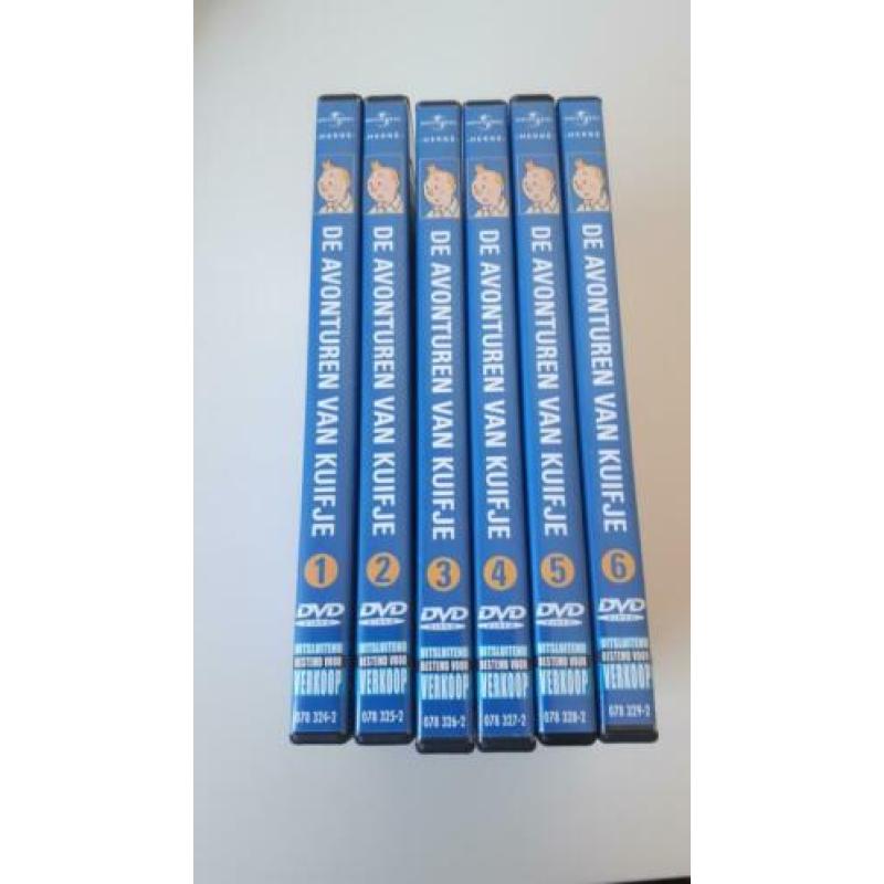 Kuifje serie films 1 tot en met 6