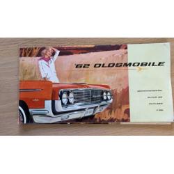 NL folder Oldsmobile 98 - Super 88 - Cutlass - F-85 - 1962)