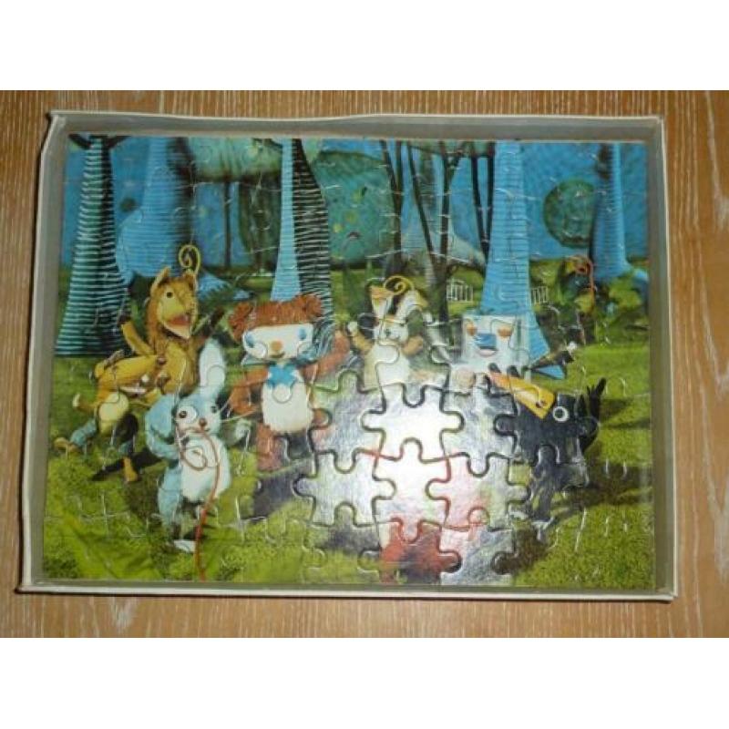 Puzzel van Beertje Colargol & vriendjes uit 1972