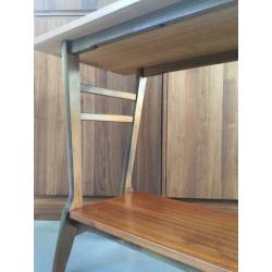 Vintage Deens Braakman Teeffelen Design Teak Bijzettafel