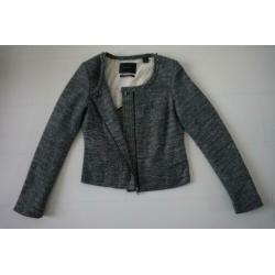 Maison Scotch jasje/colbert maat 1 (36/S) grijs