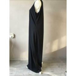 Rimini lange zwarte jurk maat XL/XL1, zgan