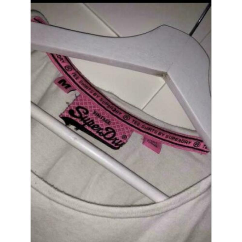 mooi wit shirt superdry