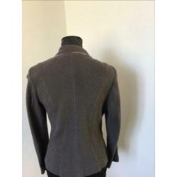 Apanage blazer maat 40/42 taupe