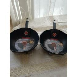 Tefal wok pannen nieuw