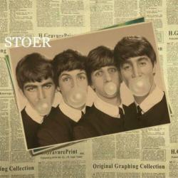 the Beatles poster HELP Abbey Road Let It be Revolver cd lp