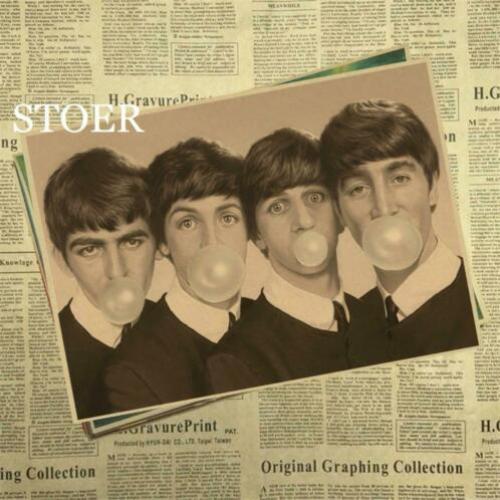 the Beatles poster HELP Abbey Road Let It be Revolver cd lp