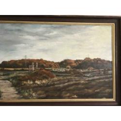 Prachtig olieverf schilderij H.Dohmen (gesigneerd)form.40x60