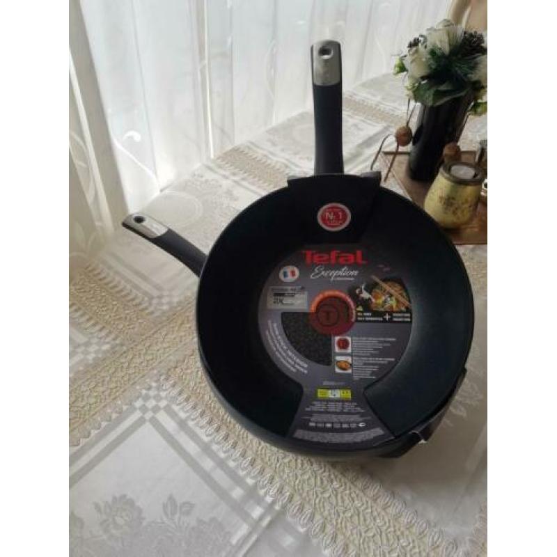 Tefal wok pannen nieuw