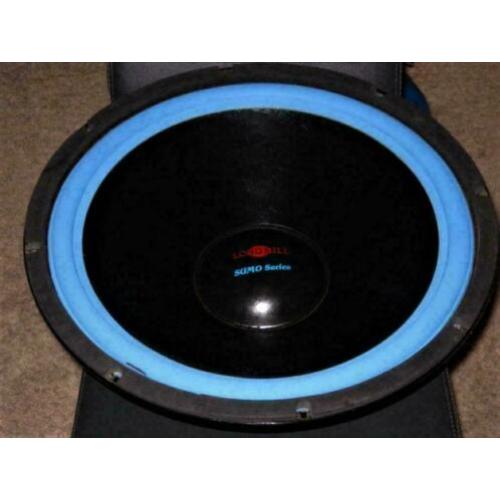 LONGMILL sumo series / 15" subwoofer, P coated cone. kapton