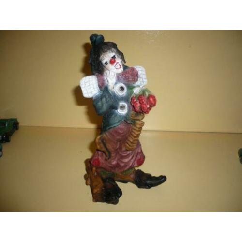 Mie18> clown 19 cm van dipinto a mano italy