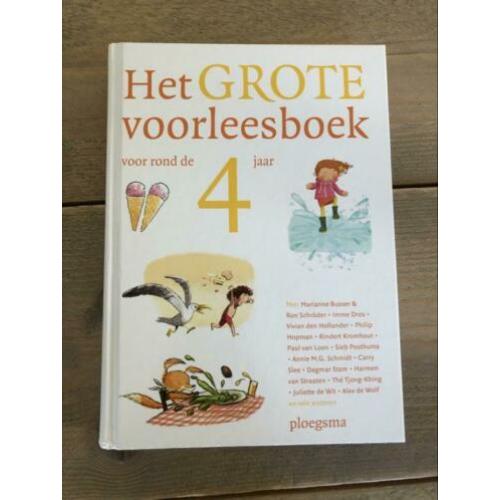 Het grote voorleesboek 4 jaar peuterboek kleuter boeken