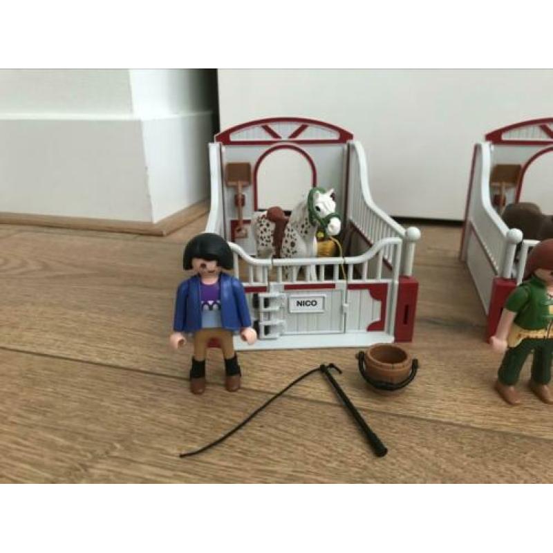 Playmobil 6 paardenstallen 5107 5108 5109 5110 5111 5112