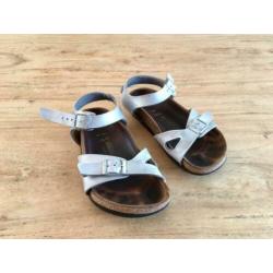 Birkenstock maat 31, zilvergrijs