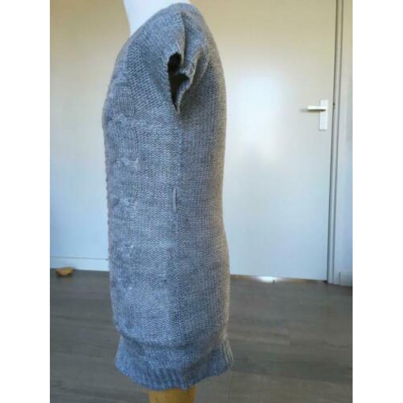 BLOEM gebreide jurk 11% wol, NIEUW mt 110 / 116 ZR