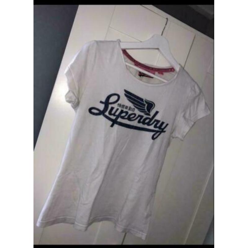mooi wit shirt superdry