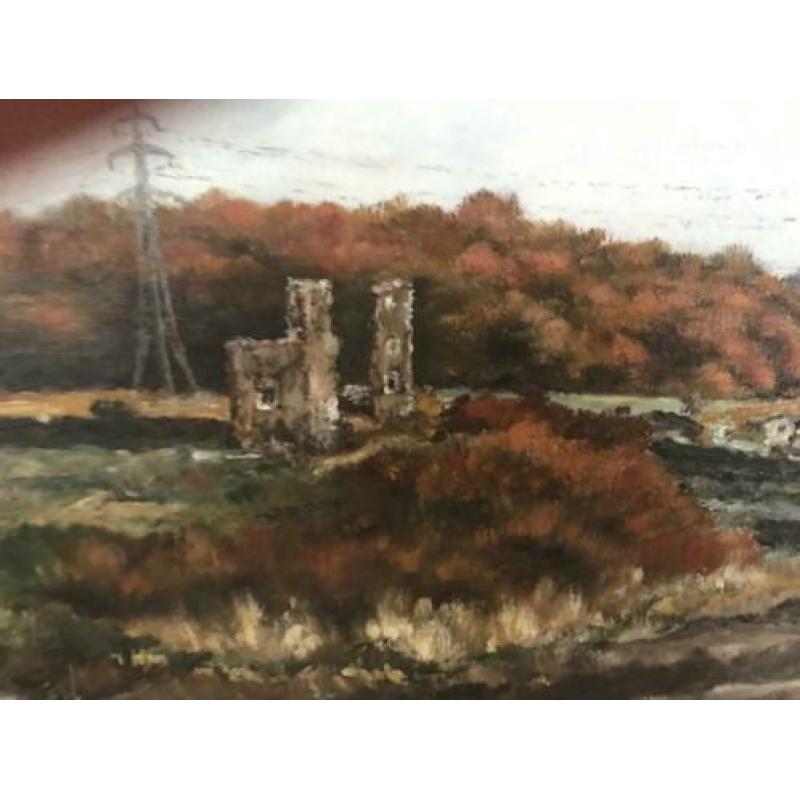 Prachtig olieverf schilderij H.Dohmen (gesigneerd)form.40x60