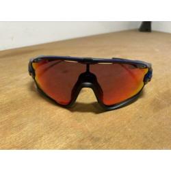 Oakley Jawbreaker Polished Navy met Prizm Road lens