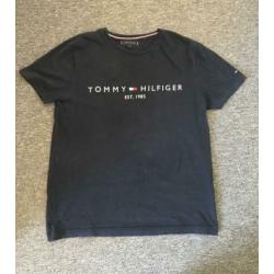 Tommy hilfiger shirt L donkerblauw