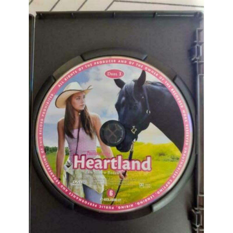 3 dvd's voor een paardenmeisje 'heartland'