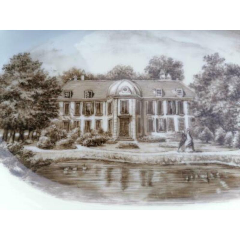Antieke schaal 1860 Stadwijk Voorschoten