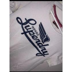 mooi wit shirt superdry