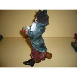 Mie18> clown 19 cm van dipinto a mano italy