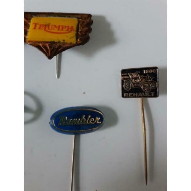 Speldjes Mercedes Triumph Renault Rambler Fiat